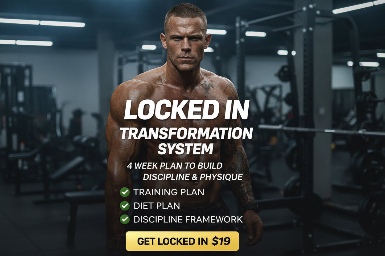 LOCKED IN SYSTEM — 4 Weeks. New Body. New Mindset. No Excuses